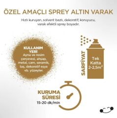 POLİSAN OZEL AMACLI SPREY ALTIN VARAK SPREY 400ML