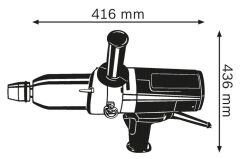 Bosch GDS 24 Darbeli Somun Sıkma Makinesi