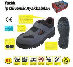 414 S1 Yazlık İş Ayakkabısı Çelik Burun No:44