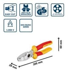 Bosch VDE Kablo Makası 200 mm