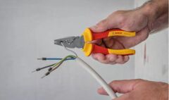 Bosch VDE Sıkma Pensesi 180 mm