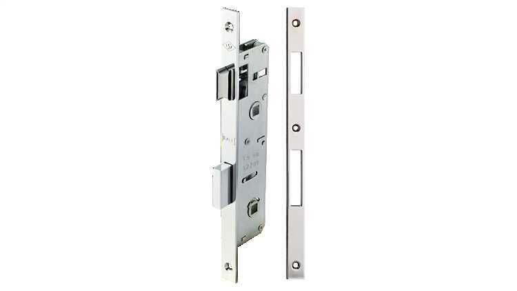 Kale 269 P PVC Banyo ve Wc Kilidi Nikel 35 mm