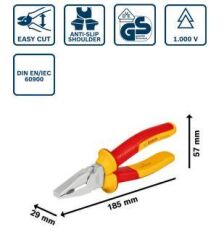 Bosch Kombine pense VDE Combination Pliers 180