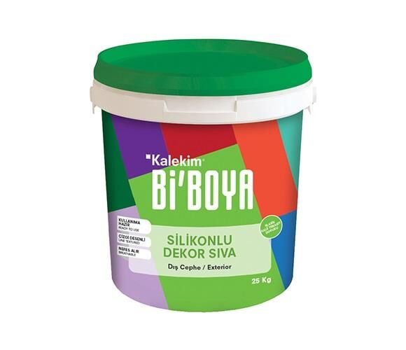 Bi'Boya Silikonlu Dekor Sıva 25 kg