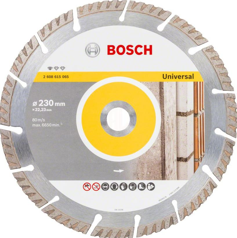 Bosch Elmas Kesme Disk SFUniv 230x22,23 mm