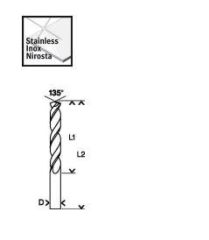 BOSCH HSS-Co Metal Matkap Ucu 4,5*80 mm 1li