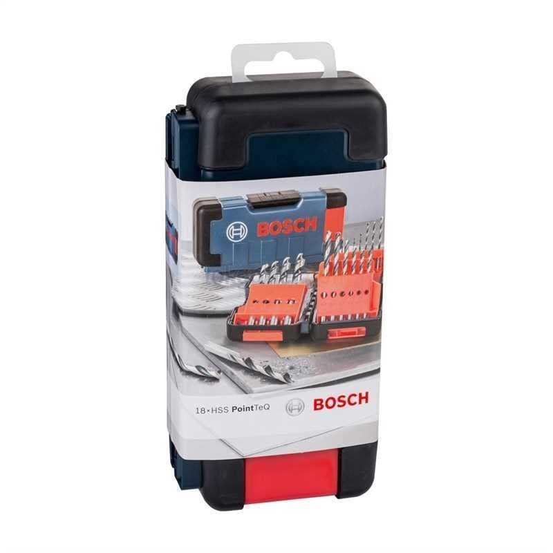 BOSCH HSS-POİNTTEQ METAL MATKAP UÇ SET 18 PARÇA
