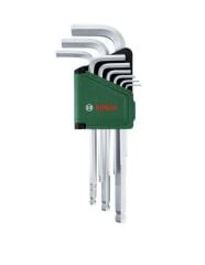 BOSCH Alyan Anahtar Takımı Hex 9 Parça