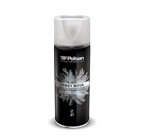 POLİSAN SPREY BOYA METALİK GÜMÜŞ RAL 9006