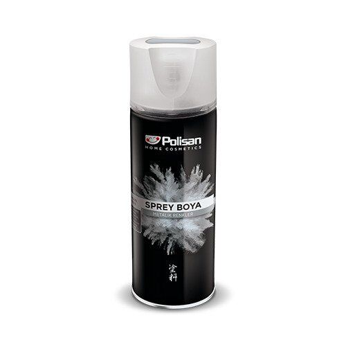 POLİSAN SPREY BOYA METALİK GÜMÜŞ RAL 9006