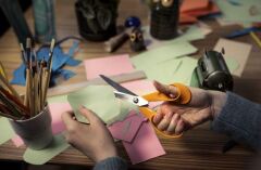 Fiskars 1001539 Çiçek ve Bitki Makası 21 cm