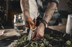 Fiskars 1001539 Çiçek ve Bitki Makası 21 cm