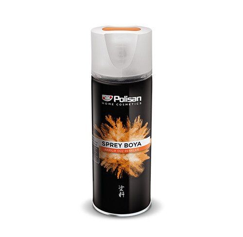 Polisan Sprey Boya Açık Pembe Ral 3015 400 ml