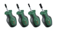 BOSCH Kısa Tornavida Seti 4 Parça
