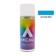 AKÇALI 323 SPREY BOYA 400 ML DÜZ 323 AÇIK MAVİ