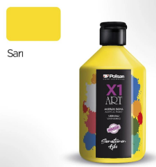 Polisan X1 Art Vernikli Sarı 500 mlL