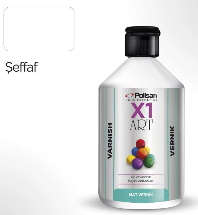 Polisan X1 Art Mat Vernik 500 ml