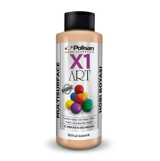 Polisan X1 Art Multısurface Sütlü Kahve 120 ml