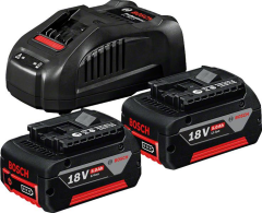 Bosch GAL 1880 CV + 2x 18V 5,0 Ah Promix