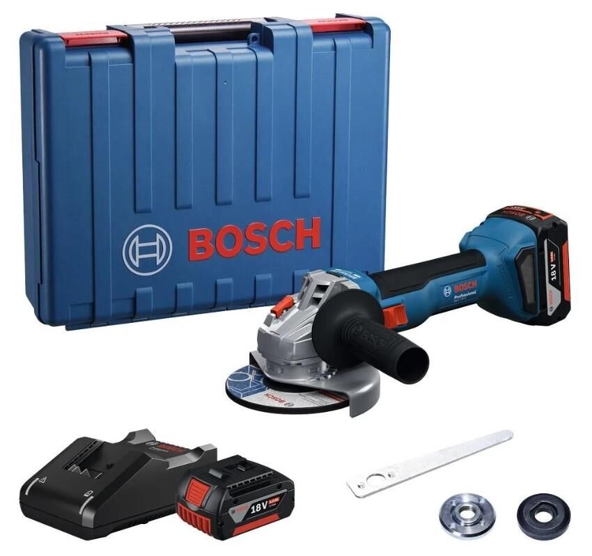 BOSCH GWS 18V-8 Akülü Taşlama Makinesi 2x4.0Ah