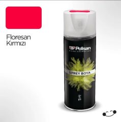 POLİSAN FLORESAN SPREY KIRMIZI 400ML