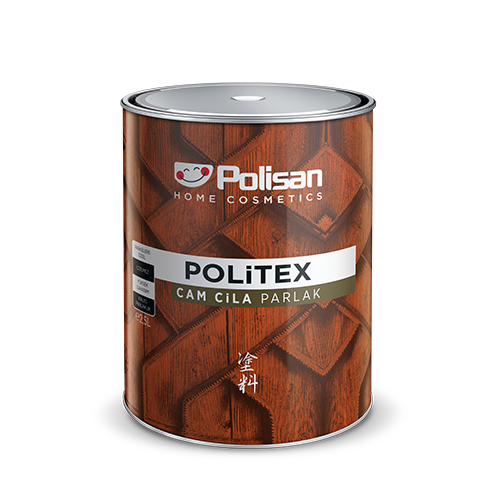 POLİSAN POLİTEX CAM CİLA PARLAK 2,5 LT
