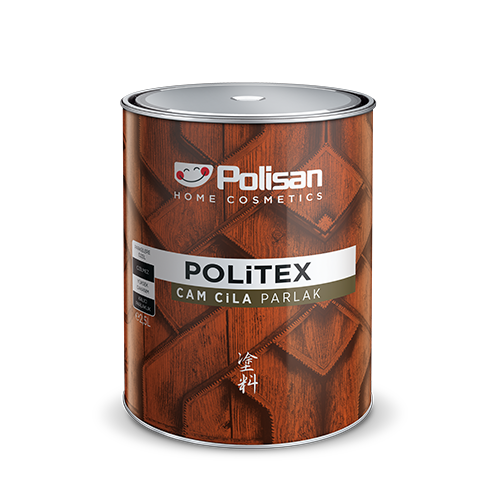 POLİSAN POLİTEX CAM CİLA PARLAK 2,5 LT