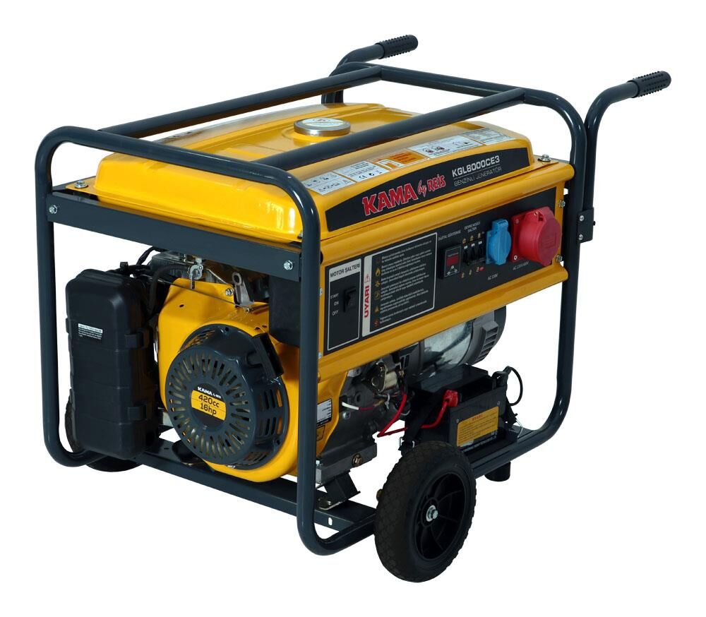 KAMA KGL8000CE3 BENZ 3 FAZ JENERATÖR 8,1KWA