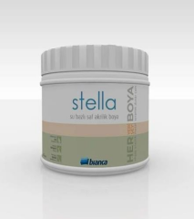 Bianca Stella Su Bazlı Akrilik Boya Antrasit 1 lt