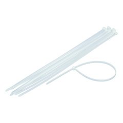 PLASTİK CIRT KELEPÇE BEYAZ 3,6X200 MM (100 AD)