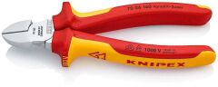 KNIPEX 70 06 160 İZOLE YAN KESKİ 160 MM SÜPER VDE