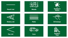 BOSCH Trio Püskürtme Ucu 3ü Bir Arada nozül