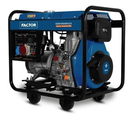 FACTOR KDK0000CE3 9,4 KVA DİZEL TRİFAZE JENERATÖR