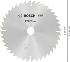 Bosch Pro Wood Daire Testere Bıçağı 250x 3,2x30 mm