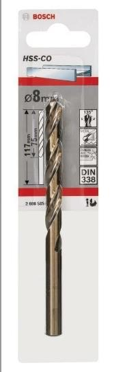 Bosch Hss-co 8,0*117 Mm Metal Delme Matkap Ucu - 2608585860