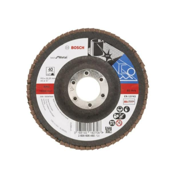 Bosch BFM 115 mm 40 K Flap Disk
