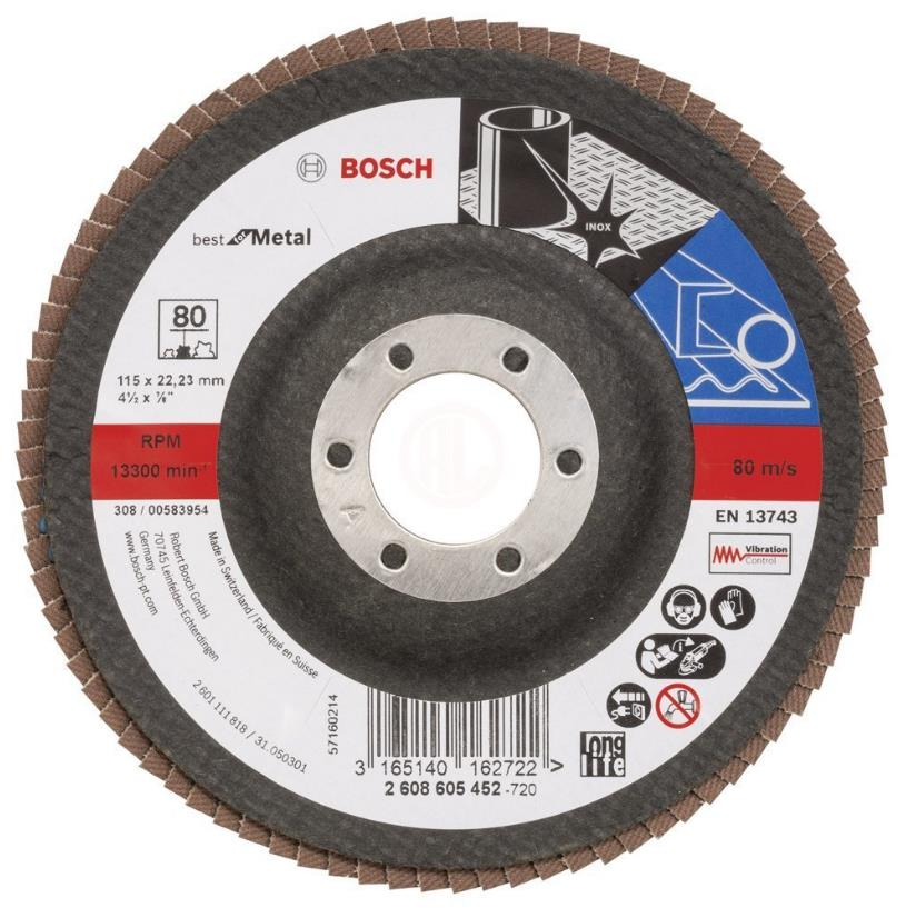 Bosch BFM 115 mm 80 K Flap Disk