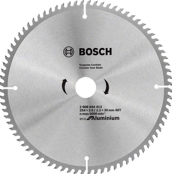 Bosch 254*30 mm 80 Diş Ekonomik Alüminyum Daire Testere