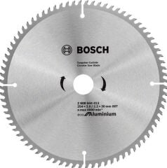 Bosch 254*30 mm 80 Diş Ekonomik Alüminyum Daire Testere