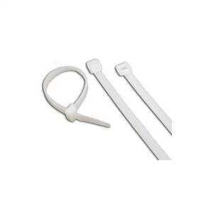 PLASTİK CIRT KELEPÇE BEYAZ 3,6x250 MM (100 AD)