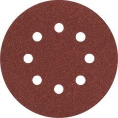 Bosch DIY Universal 125mm 8 Delik 120 Kum (5 adet)