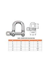 Mapa Zincir Kilidi 16 mm