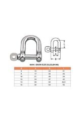 Mapa Zincir Kilidi 16 mm