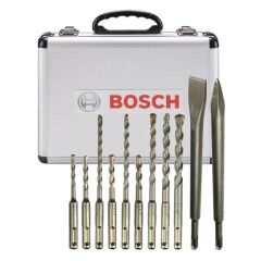 BOSCH SDS PLUS UÇ VE KESKİ SETİ 11'Lİ ÇANTALI