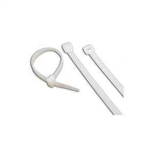 PLASTİK CIRT KELEPÇE BEYAZ 4,8X400 MM (100 AD)