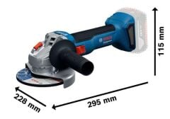 BOSCH GWS 18V-8 Akülü Taşlama Makinesi 1x4.0Ah