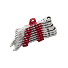 İzeltaş 0345002112 Mafsallı Cırcır Kombine Anahtar Takımı 12'li