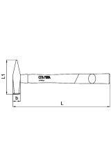 Ceta L01 Ağaç Saplı Çekiç 500 gr