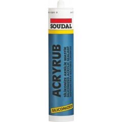 Soudal Silikonize Akrilik Mastik 500 gr Altın Meşe