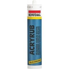Soudal Silikonize Akrilik Mastik 500 gr Altın Meşe